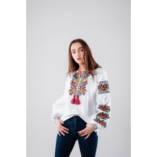 Embroidered Blouse "Flower Breeze"